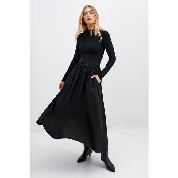 Marcella Dresses & Skirts - Marcella New York Fillmore Dress
European French Terry & Poplin Cotton Dress XS